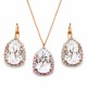 Женский комплект «Небесная Капля III» с кристаллами Swarovski®