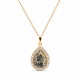 Komplekt naistele DiamondSky „Taevapiisk (Rose Patina)“ Swarovski® kristallidega
