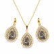 Komplekt naistele DiamondSky „Taevapiisk (Rose Patina)“ Swarovski® kristallidega