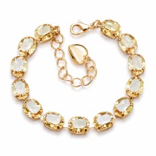 Käevõru naistele DiamondSky „Venus II (Golden Shadow)“ Swarovski kristallidega