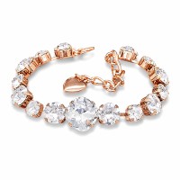 Браслет "Ослепительный Блеск II" с кристаллами Swarovski®