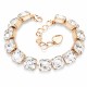 Bracelet “Imperial” embellished with Crystals by Swarovski®