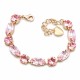 Käevõru naistele DiamondSky „Chic II (Light Rose)“ Swarovski kristallidega