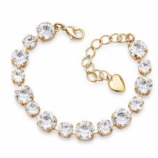 Käevõru naistele DiamondSky „Klassika IV“ Swarovski kristallidega