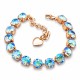 Bracelet “Classic” (Light Sapphire Shimmer) created with Crystals by Swarovski®