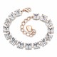Käevõru naistele DiamondSky „Princess“ Swarovski kristallidega