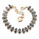 Käevõru naistele DiamondSky „Ornella II (Silver Night)“ Swarovski kristallidega
