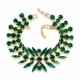 Käevõru naistele DiamondSky „Kristalliline ahvatlus (Emerald)“ Preciosa® kristallidega