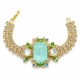 Браслет «Aurora (Soft Mint Ignite / Moonlight / Reinvented Peridot / Aurora Boreale)» с кристаллами Swarovski®