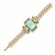 Браслет «Aurora (Soft Mint Ignite / Moonlight / Reinvented Peridot / Aurora Boreale)» с кристаллами Swarovski®