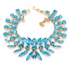 Bracelet “Crystal Temptation” (Aqua Bohemica) with Preciosa® crystals