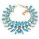 Käevõru naistele DiamondSky „Kristalne kiusatus (Aqua Bohemica)“ Preciosa® kristallidega