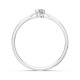 14K White Gold Diamond Ring “Solitaire XIX”