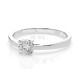 14K White Gold Diamond Ring “Classic XXXIII”
