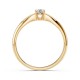 14K Yellow Gold Diamond Ring “Nova Classica XXX”
