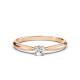 14K Red Gold Diamond Ring “Nova Classica XXIX”