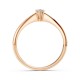 14K Red Gold Diamond Ring “Odessa”