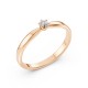 14K Red Gold Diamond Ring “Tokyo LVII”