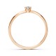 14K Red Gold Diamond Ring “Tokyo LVII”