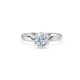 14K White Gold Diamond Ring “Solitaire XXV”