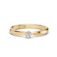 14K Yellow Gold Diamond Ring “Crown VII”