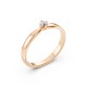 14K Red Gold Diamond Ring “Brox III”
