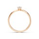 14K Red Gold Diamond Ring “Brox III”