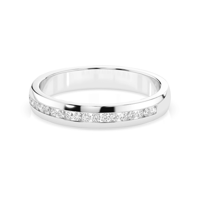14K White Gold Diamond Ring “Tokyo LXII”