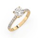 14K Yellow Gold Diamond Ring “Junona XIII”