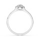 Kuldsõrmus teemantidega „Aria VI“