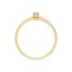 14K Yellow Gold Diamond Ring “Solitaire XV”