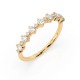 14K Yellow Gold Diamond Ring “Starpath II”
