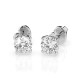 Kuldkõrvarõngad teemantidega „Diamond Heart IX“