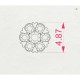 Kuldkõrvarõngad teemantidega „Diamond Blossom VII“