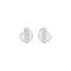14K White Gold Diamond Earrings “Amor XXI”