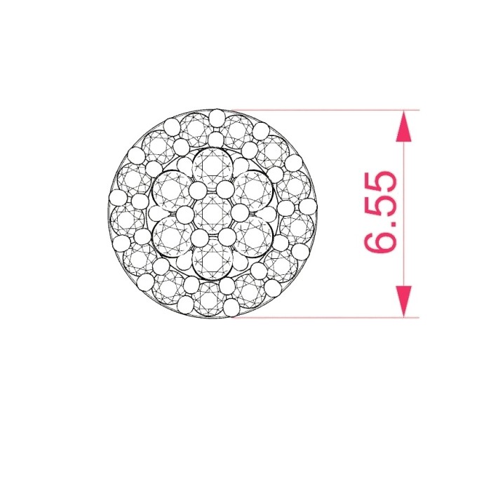 Kuldkõrvarõngad teemantidega „Diamond Blossom X“