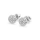 Kuldkõrvarõngad teemantidega „Diamond Blossom XII“