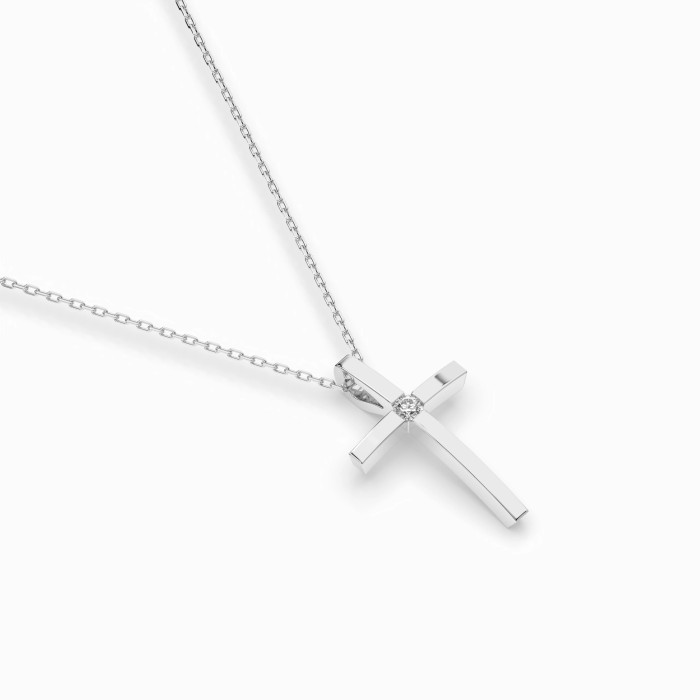 Kuldrist teemantidega „Sacred Cross III“