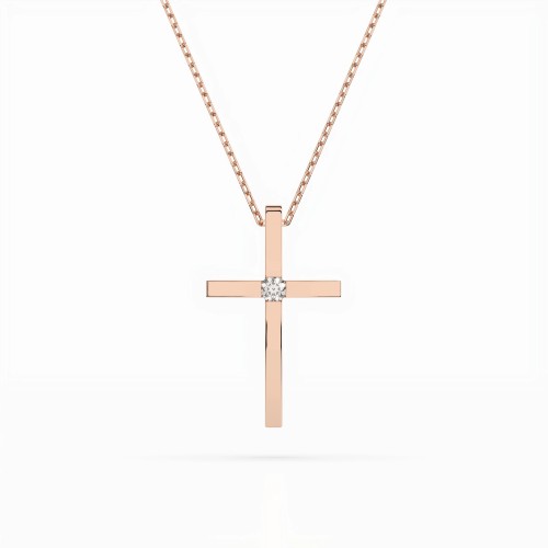 Kuldrist teemantidega „Sacred Cross“