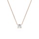 14K Red Gold Diamond Pendant “Junona VI”