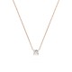 14K Red Gold Diamond Pendant “Junona VI”