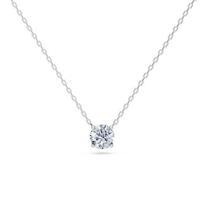 14K White Gold Diamond Pendant “Juno XXIII”