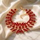 Bracelet “Crystal Temptation” (Light Siam) with Preciosa® crystals