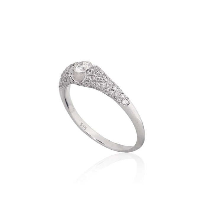 Gold Diamond Ring “Heavenly Gift”