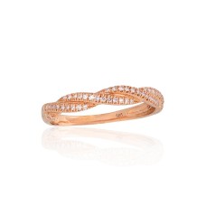 Gold Diamond Ring “Alpina”
