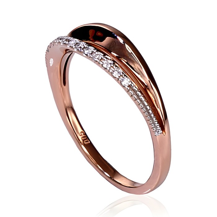 Gold Diamond Ring “Babylon V”