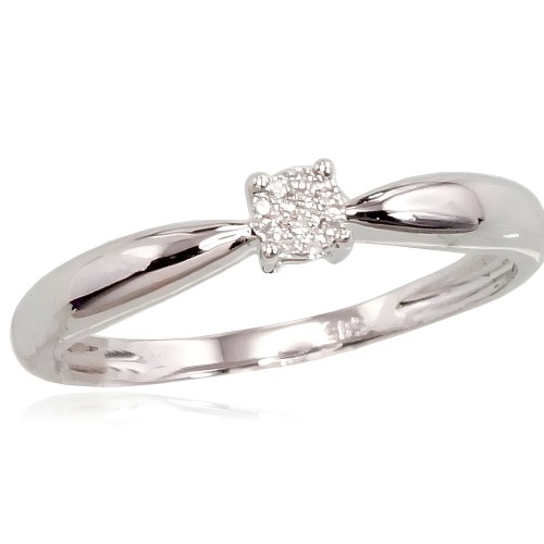 Gold Diamond Ring “Solitaire VIII”