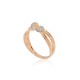 Gold Diamond Ring “Omega”