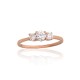Gold Cubic Zirconia Ring “Juno Gold VII”