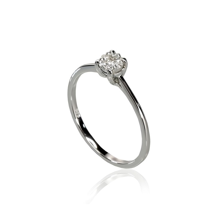 Gold Diamond Ring “Solitaire VI”